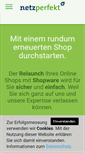 Mobile Screenshot of netzperfekt.de